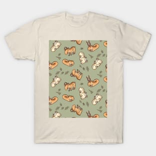 Saiga antelope family pattern T-Shirt